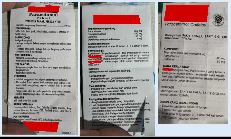 Kandungan Parasetamol pada Obat Demam