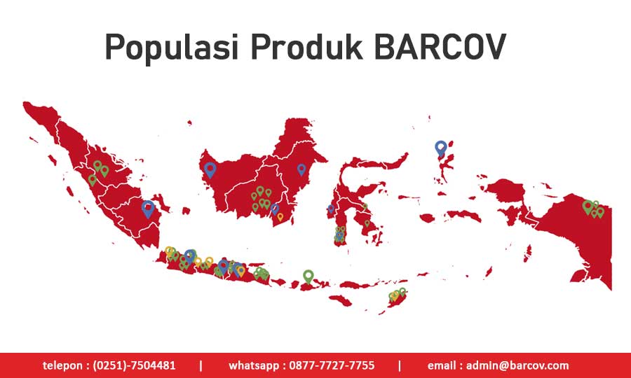 Data Populasi Instalasi Produk Barcov