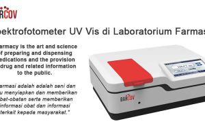 Spektrofotometer di Laboratorium Farmasi