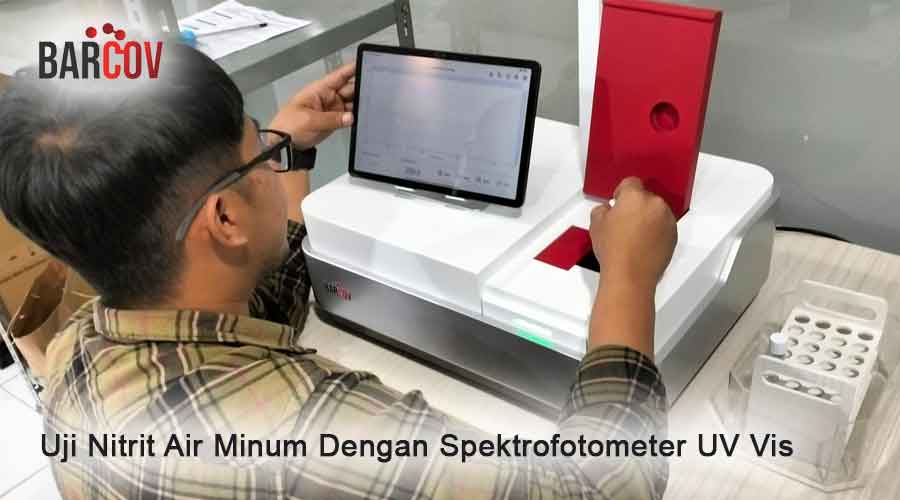 Uji Nitrit Dengan Spektrofotometer UV Vis