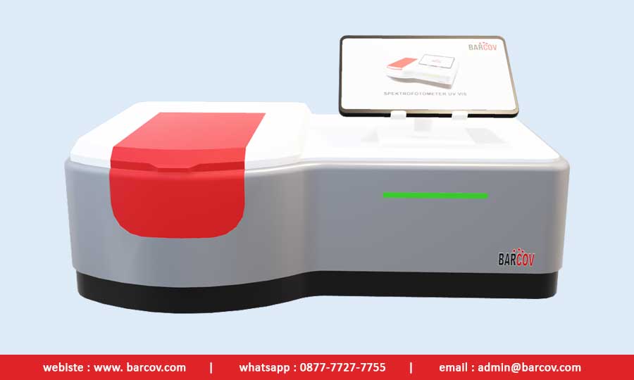 Gambar Spektrofotometer UV Vis Barcov BRQ-UV11ABC dan BRQ-UV21ABC Tampak Depan Gambar Spektrofotometer UV Vis Barcov BRQ-UV11ABC dan BRQ-UV21ABC Tampak Depan