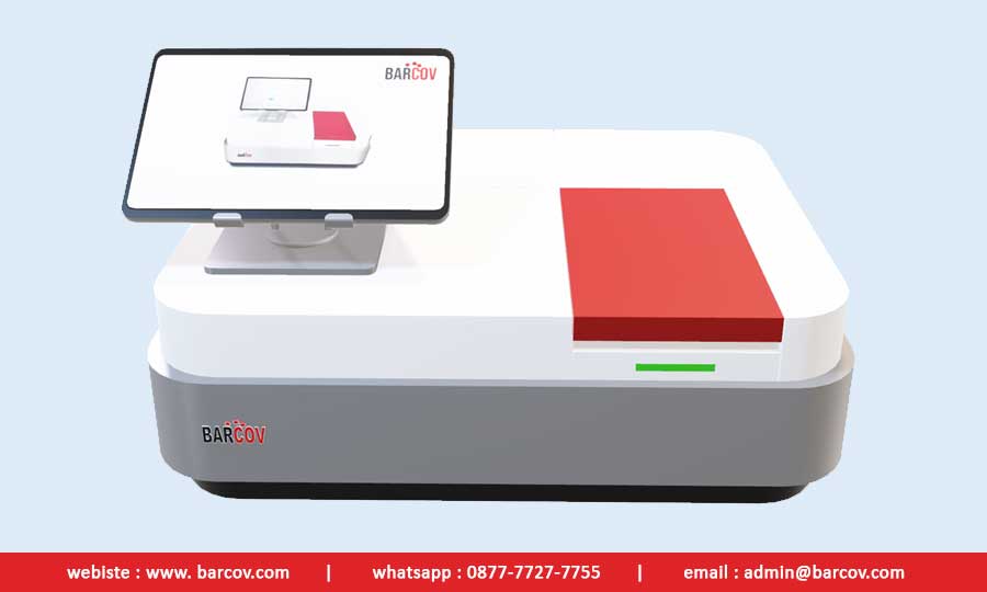 Gambar Spektrofotometer UV Vis Barcov BRQ-UV20CD dan BRQ-UV20CX Tampak Depan Gambar Spektrofotometer UV Vis Barcov BRQ-UV20CD dan BRQ-UV20CX Tampak Depan