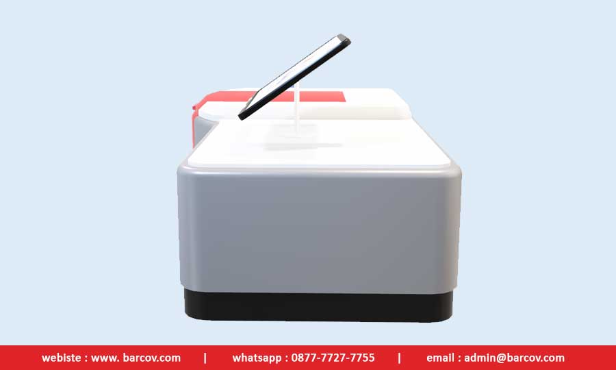 Gambar Spektrofotometer UV Vis Barcov BRQ-UV11ABC dan BRQ-UV21ABC Tampak Samping Kiri Gambar Spektrofotometer UV Vis Barcov BRQ-UV11ABC dan BRQ-UV21ABC Tampak Samping Kiri