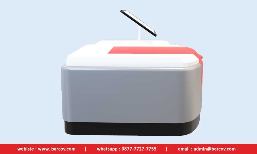 Gambar Spektrofotometer UV Vis Barcov BRQ-UV11ABC dan BRQ-UV21ABC Tampak Samping Kanan Gambar Spektrofotometer UV Vis Barcov BRQ-UV11ABC dan BRQ-UV21ABC Tampak Samping Kanan
