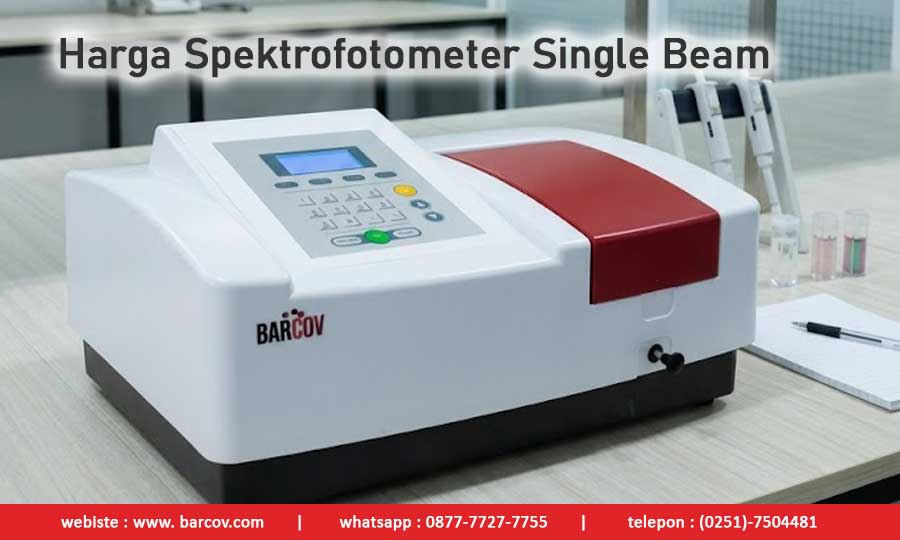 Kisaran harga spektrofotometer uv vis Rp70.000.000 - Rp200.000.000 Harga Spektrofotometer UV Vis Single Beam