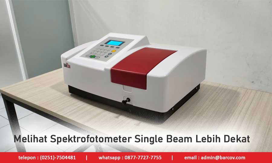 Gambar Spektrofotometer UV Vis Single Beam